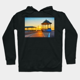 Revere Beach Bandstand at Sunrise Revere Beach Hoodie